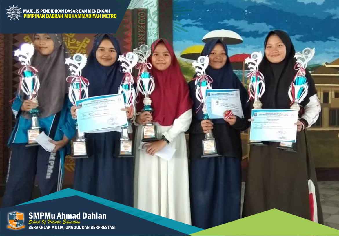 SMP Mu Ahmad Dahlan Buktikan Prestasi Dengan Juara O2SN Tingkat Kota