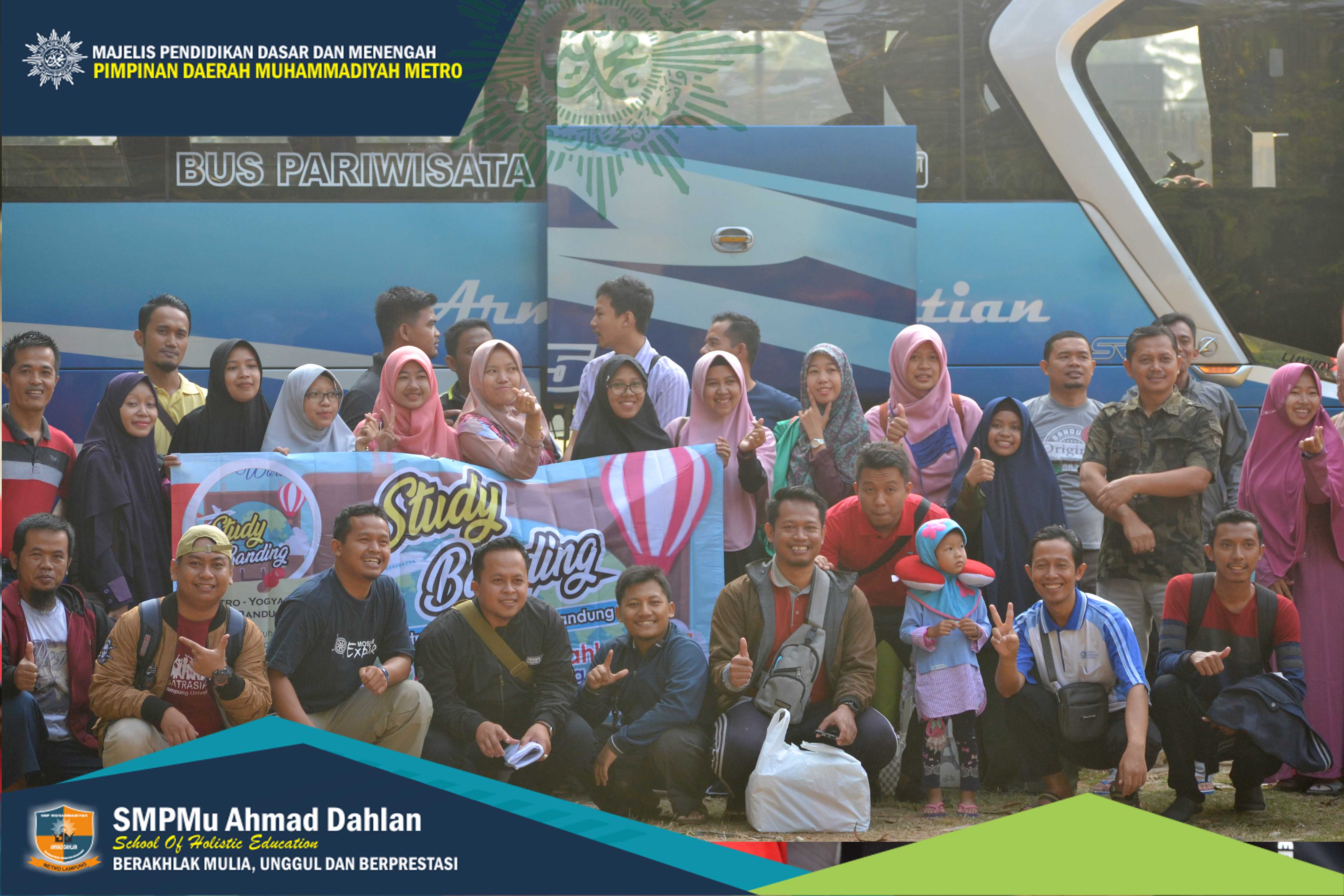 Kujungan Belajar SMP Mu Ahmad Dahlan di Yogyakarta dan Bandung   