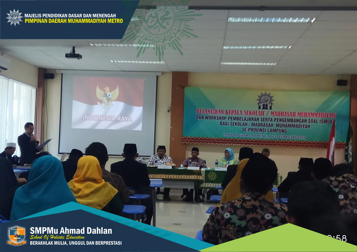 Peningkatan Kemampuan Guru ISMUBA di Lingkungan Sekolah Muhammadiyah se-provinsi Lampung