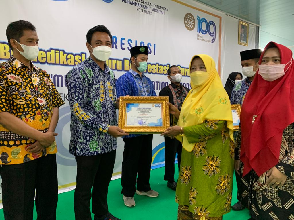 FKSM Berikan Apresiasi Bagi Guru Muhammadiyah Kota Metro