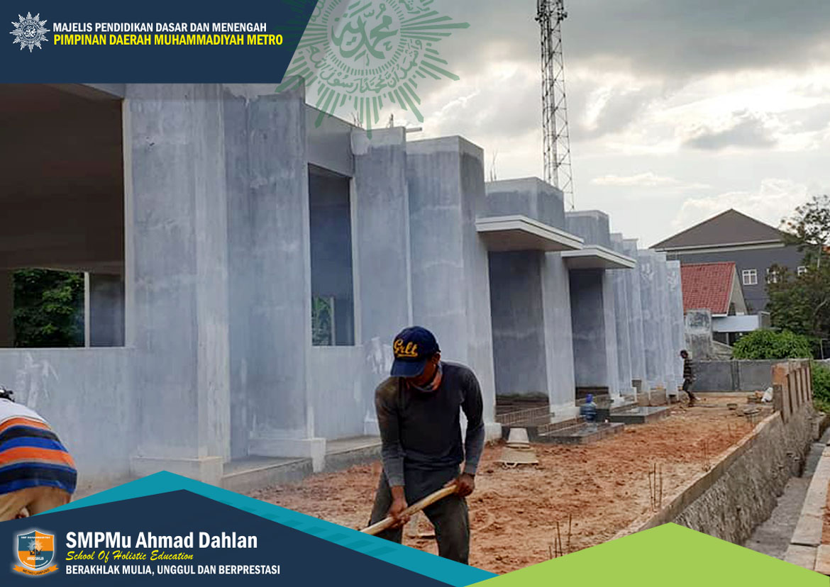 Perkembangan Pembangunan Masjid SMP Mu Ahmad Dahlan