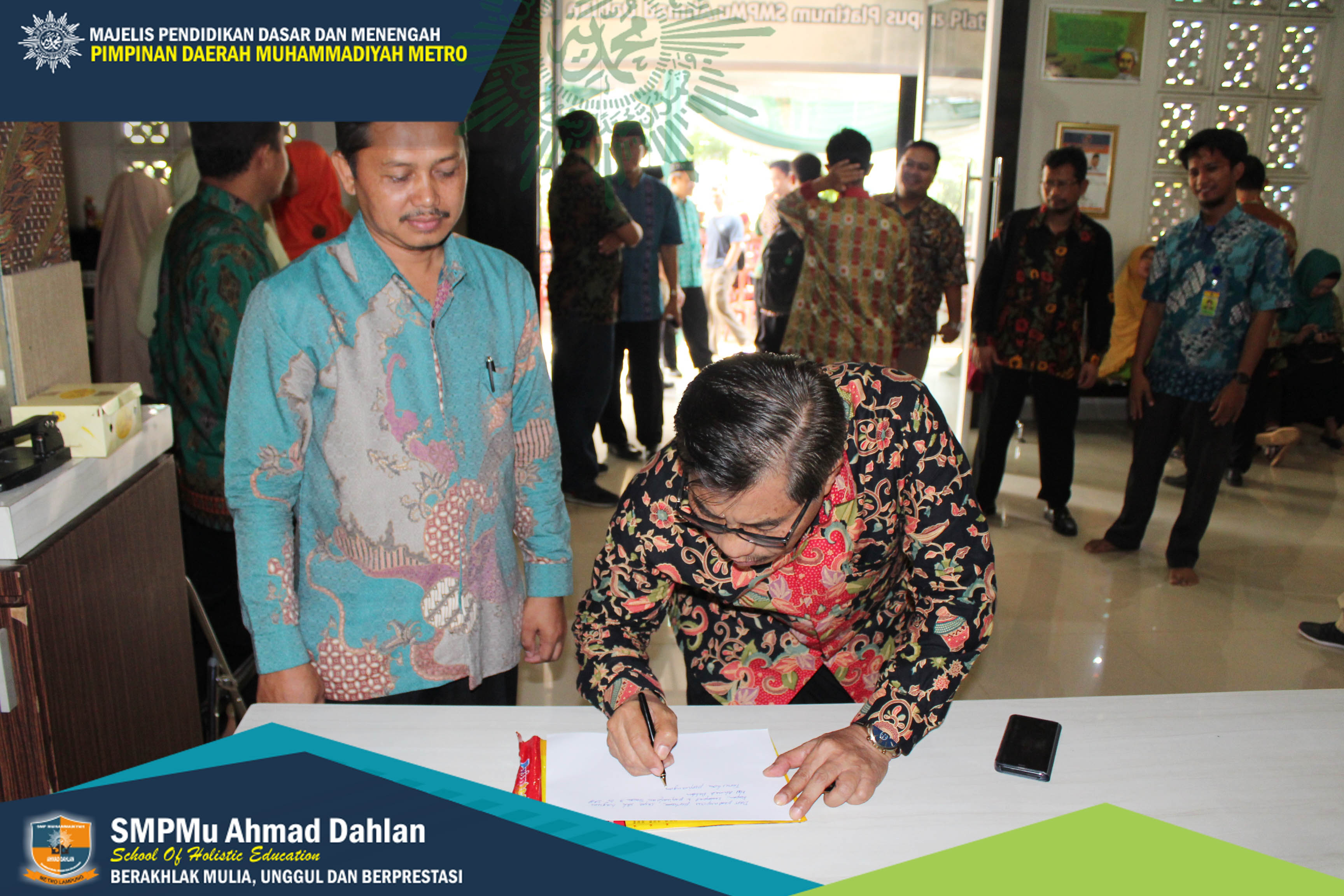 Kujungan Rektor Universitas Ahmad Dahlan (UAD Yogyakarta)