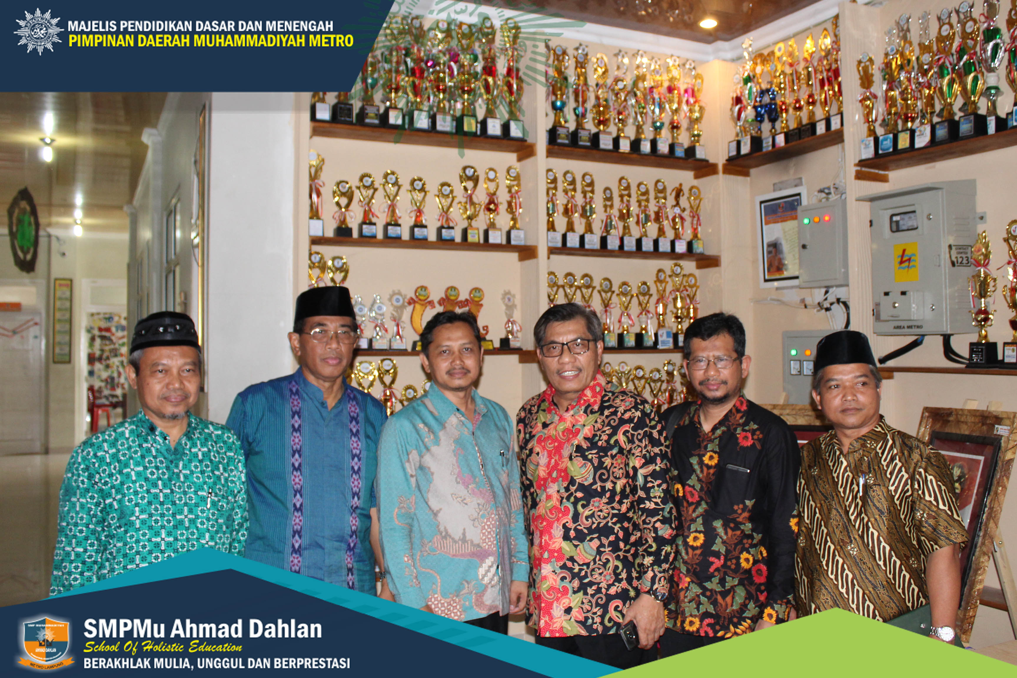 Kujungan Rektor Universitas Ahmad Dahlan (UAD Yogyakarta)
